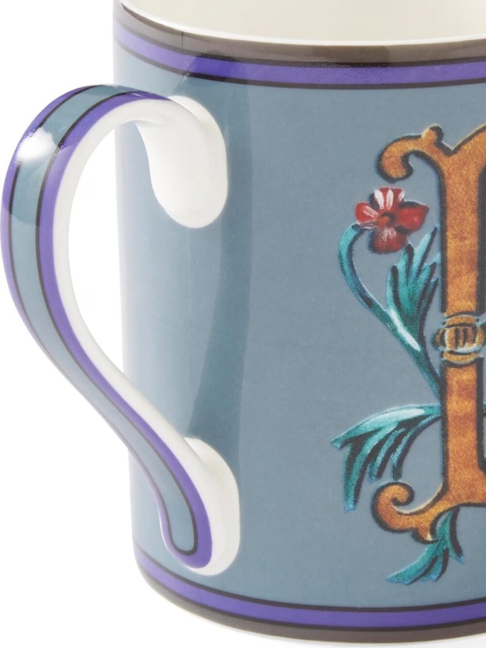 SPODE Kit Kemp Letter "B" Alphabet Mug 12 oz. in Blue New in Gift Box NWT - Picture 4 of 8